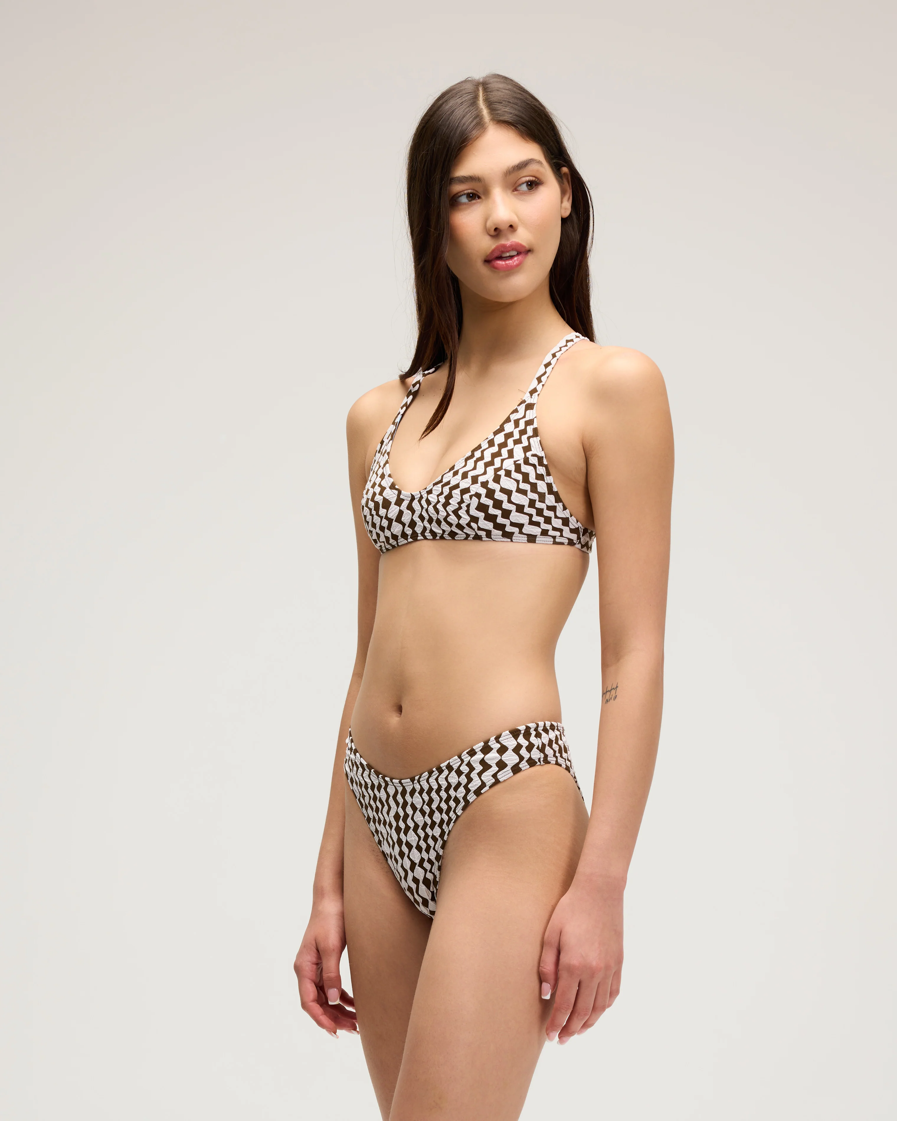 Phoebe Bikini Bottom - Curly Currents - Image 5